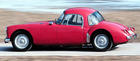 <I> Thomas Astlers<br> MGA Twin Cam Coup 1959.
 Jan Borgfeltl</I>