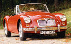 <I> Lennart Ahlsns<br> MGA 1600 Roadster 1961.
 Lennart Ahlsn</I>