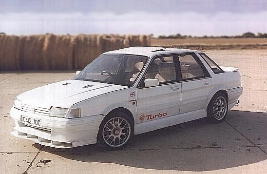 <I>M.G. Montego Turbo.  Stuart Whall</I>