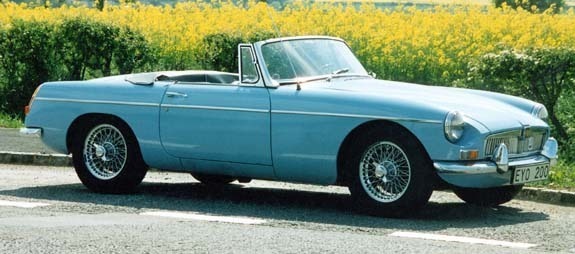 <I> MGB Tourer 1965.  Jan Borgfelt</I>