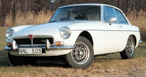 <I> MGB GT V8 1973.
 Jan Borgfelt</I>